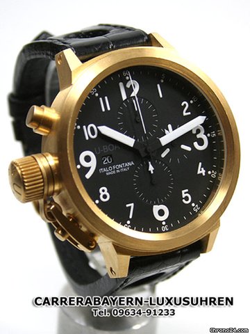 U-Boat Flightdeck Chrono 18K 50mm watches
