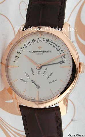 Vacheron Constantin 86020 Patrimony Bi-Retrograde Day/Date, Red watches