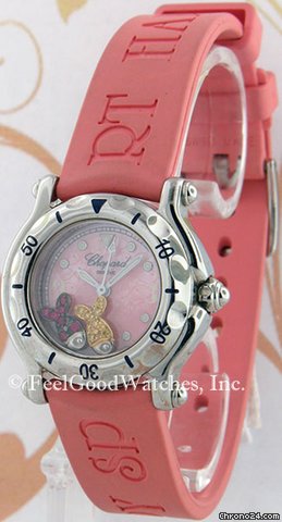 Chopard 27/8923-402 "Happy Sport", Steel watches