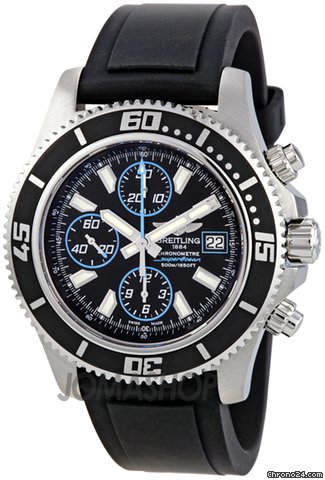 Breitling Superocean Chrono II Black Dial Chronograph Mens Watch A1334102-BA83BKPT watches