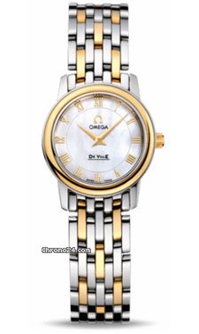Omega De Ville Prestige Quartz 22 mm Steel And Yellow Gold watches