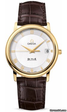 Omega De Ville Prestige Quartz 34.4 mm Yellow Gold watches