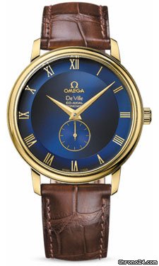 Omega De Ville Prestige Small Seconds Yellow Gold watches