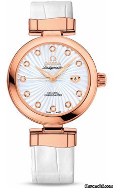 Omega De Ville Ladymatic Red Gold watches
