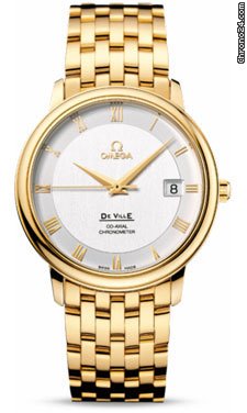 Omega De Ville Prestige Automatic Yellow Gold watches