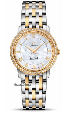 Omega De Ville Prestige Quartz 27.0 mm Steel And Yellow Gold watches