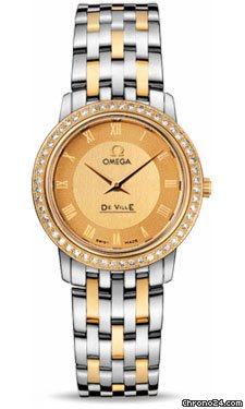 Omega De Ville Prestige Quartz 27.0 mm Steel And Yellow Gold watches
