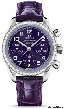 Omega Speedmaster Automatic Chronometer Diamond Bezel watches