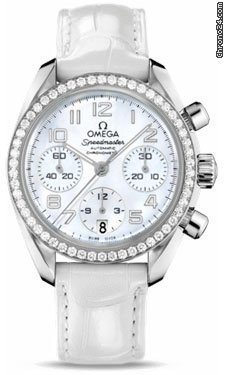 Omega Speedmaster Automatic Chronometer Diamond Bezel watches