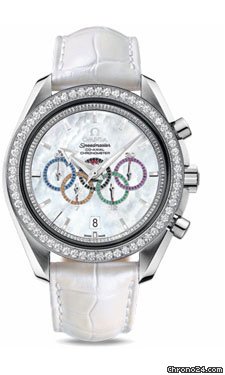 Omega Speedmaster Olympic Collection Timeless 44.25 mm White Gold watches