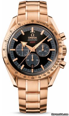 Omega Speedmaster Broad Arrow 42 mm Red Gold watches