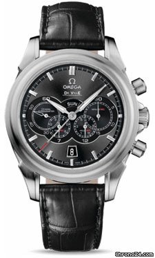 Omega De Ville 4 Counters Chrono Stainless Steel watches