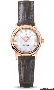Omega De Ville Prestige Quartz 22 mm Red Gold watches