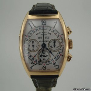 Franck Muller CURVEX MASTER CALENDAR MAGNUM ROSE GOLD 6850 CCMCAT watches
