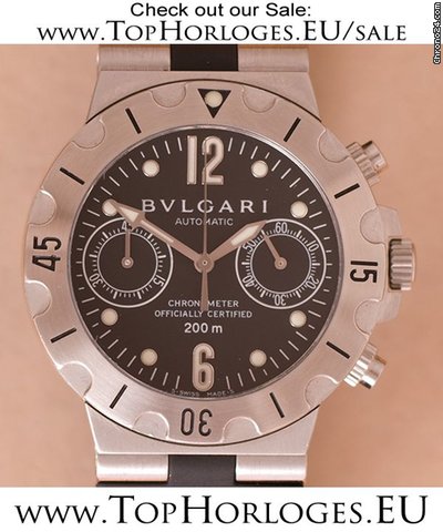 Bulgari Diagona chronograph watches