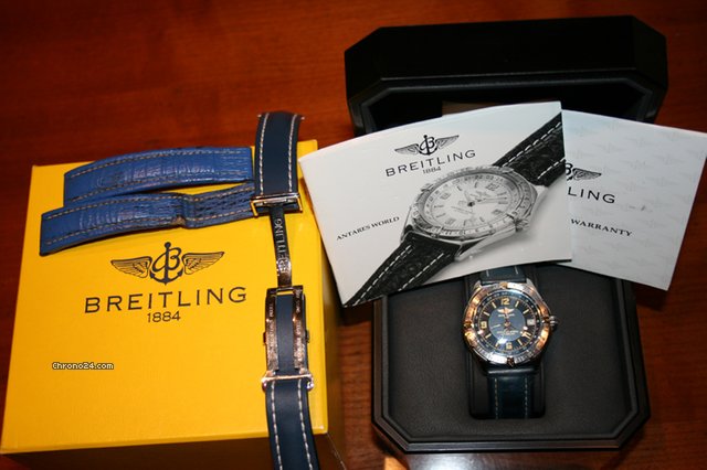Breitling AntarEs World Automatique watches