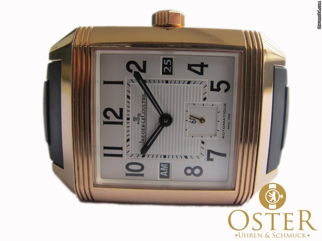Jaeger-LeCoultre REVERSO SQUADRA HOMETIME 18K ROSEGOLD Q7002620 watches
