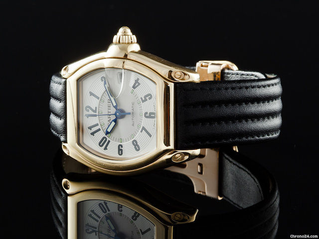 Cartier Roadster 18 Karat Gelbgold watches