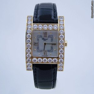 Chopard YOUR HOUR H YELLOW GOLD & DiAMONDS 13/6621 watches