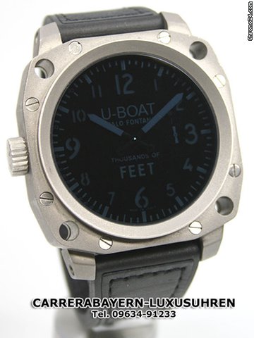 U-Boat Italo Fontana Thousands of Feet 1798 Cab brush 3 watches