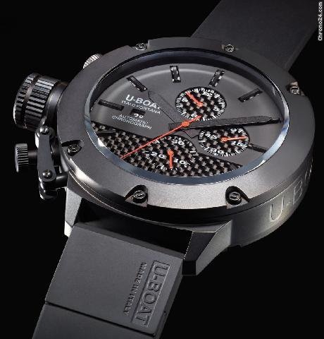 U-Boat CLASSICO 53 TITANIUM IPB CHRONO LIMITED - 100 % NEW watches