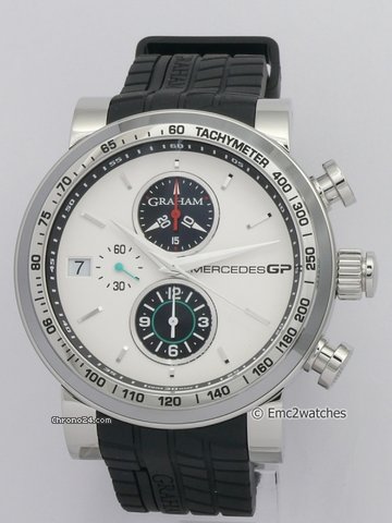 Graham Mercedes GP Silverstone Chronograph ~NEW~ 57% OFF watches