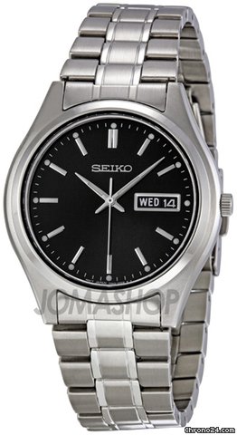 Seiko Black Dial Mens Watch SGGA11 watches