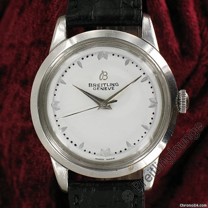 Breitling Herrenarmbanduhr mit Sekunde in der Mitte watches