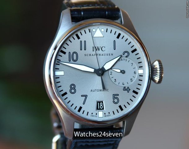 IWC Big Pilot White Gold Silver Dial Boutique Special Edition watches