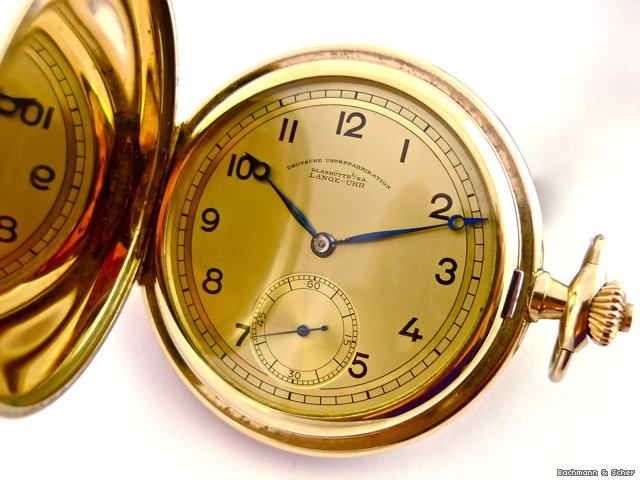 A. Lange & Sohne OLIW, Savonette, Gold Duple 60 Micron watches