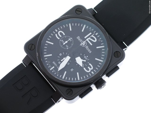 Bell & Ross BR0194 CARBON CHRONO watches