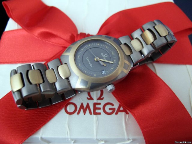 Omega Seamaster Midi Titan/Gold 18 Karat Gold watches