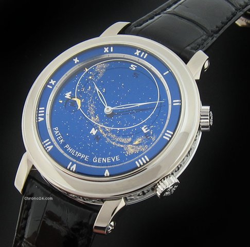 Patek Philippe White Gold Sky Moon Celestial 5102 watches