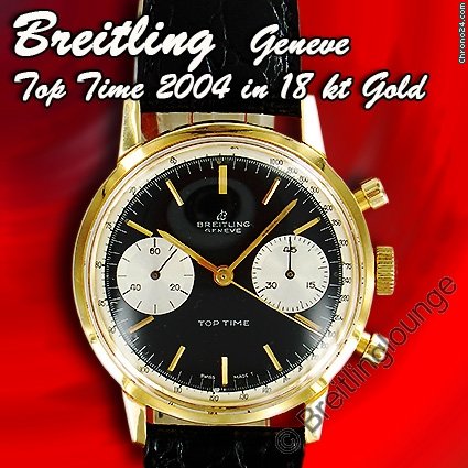 Breitling Top Time 2004 18 Kt Gold watches