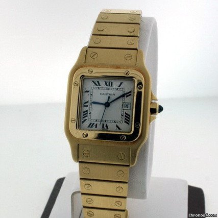 Cartier Santos Men's 18k Pre-owned watches