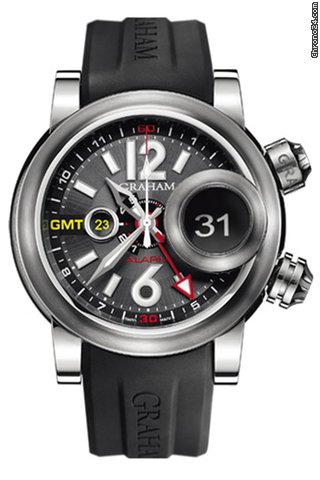 Graham Swordfish Grillo Alarm GMT watches