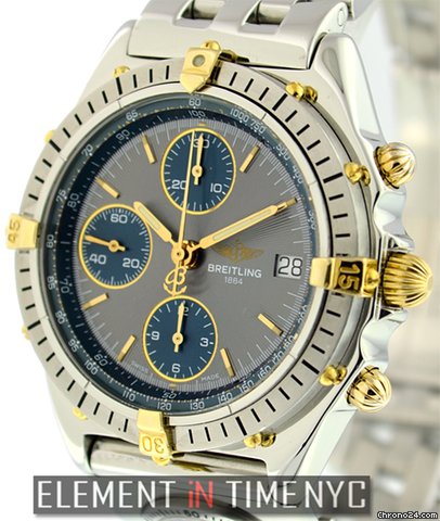 Breitling Chronomat UTC Stainless Steel Grey Dial B13048 watches