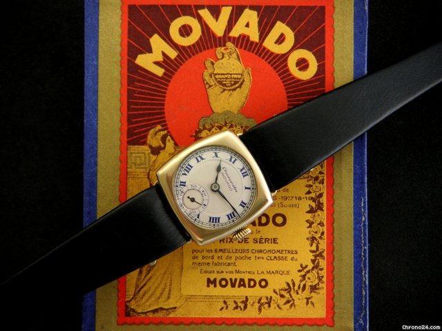 Movado Rare Vintage Chronometer watches