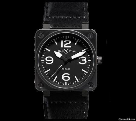 Bell & Ross 92-S Black Steel watches