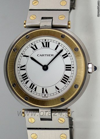 Cartier Santos de Cartier Classic Gold/Steel watches