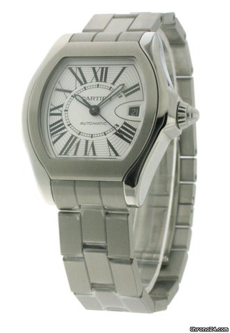 Cartier Roadster Large Mens Steel Date Automatic W6206017 watches