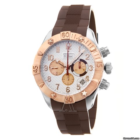 Zenith Men's Defy Classic Chrono Aero Gold & Steel Watch watches