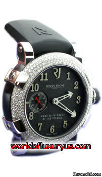 Romain Jerome Titanic DNA Steel Set with Diamonds watches