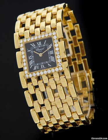 Chopard Yellow Gold Montres Dame Diamond Watch 10/6871 watches