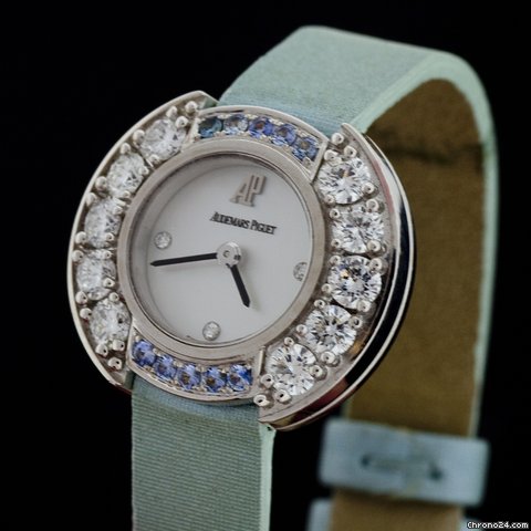 Audemars Piguet White Gold Diamond and Sapphire Watch 67366BC watches