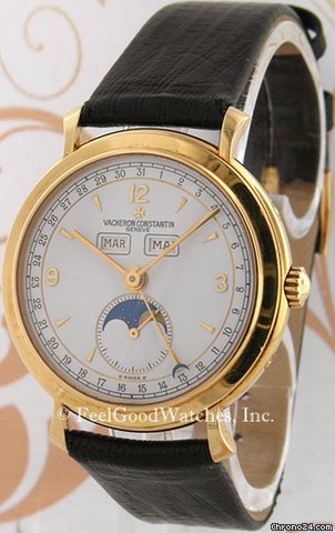 Vacheron Constantin 37150 Historiques Complete Calendar, Yellow watches
