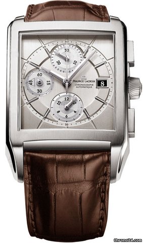 Maurice Lacroix Pontos Rectangulaire Chronograph watches