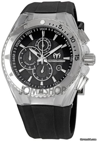Technomarine Cruise Black Dial Chronograph Mens Watch 110048 watches
