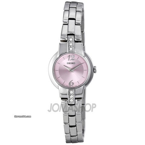 Seiko Pink Dial Swarovski Crystal Accented Ladies Watch SUJG37 watches