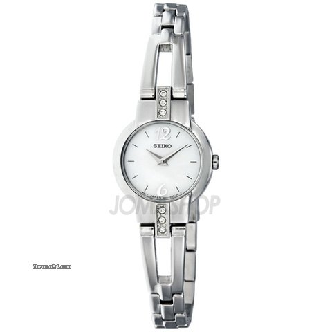 Seiko Silver Dial Swarovski Crystal Accented Ladies Watch SUJG45 watches